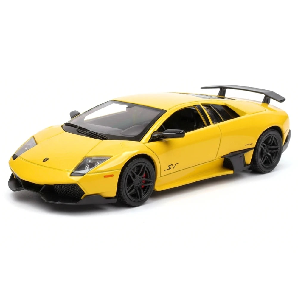 [TOY] 1:36 Lamborghini 2009 Murcielago LP670-4 Yellow Model Car Die-Cast