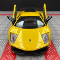 [TOY] 1:36 Lamborghini 2009 Murcielago LP670-4 Yellow Model Car Die-Cast