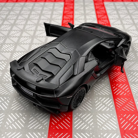 [TOY] 1:36 Lamborghini 2016 Aventador LP750-4 SV Black Model Car Die-Cast
