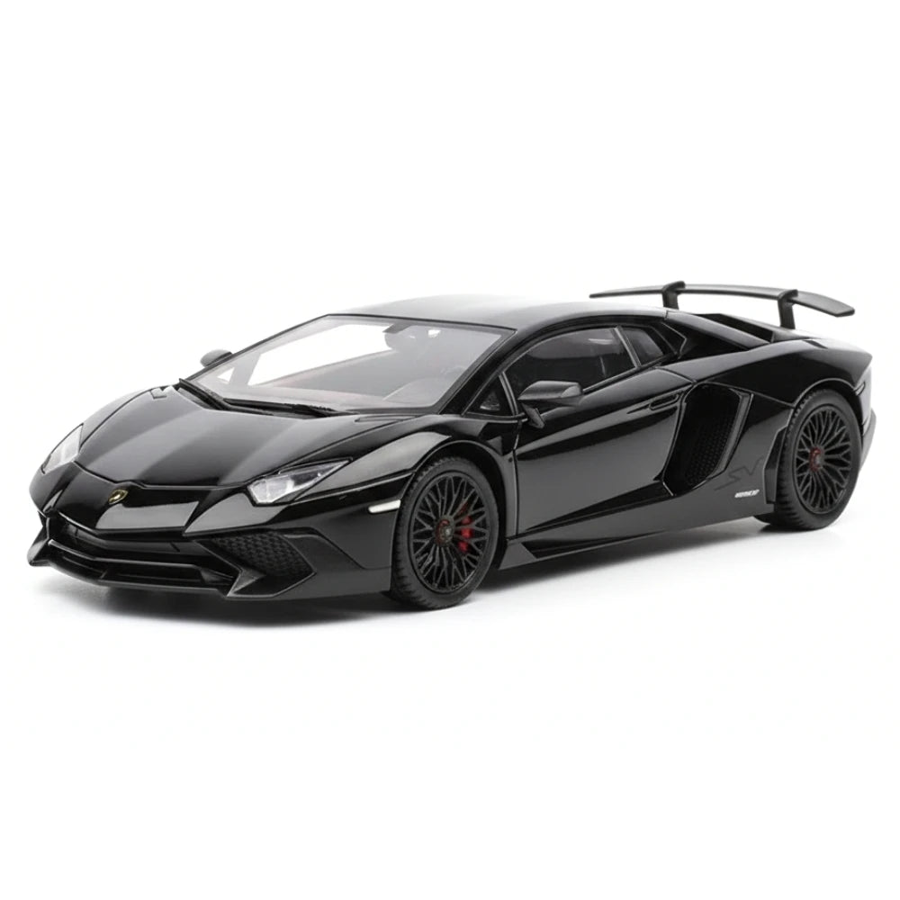 [TOY] 1:36 Lamborghini 2016 Aventador LP750-4 SV noir voiture miniature Die-Cast