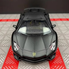 [TOY] 1:36 Lamborghini 2016 Aventador LP750-4 SV noir voiture miniature Die-Cast