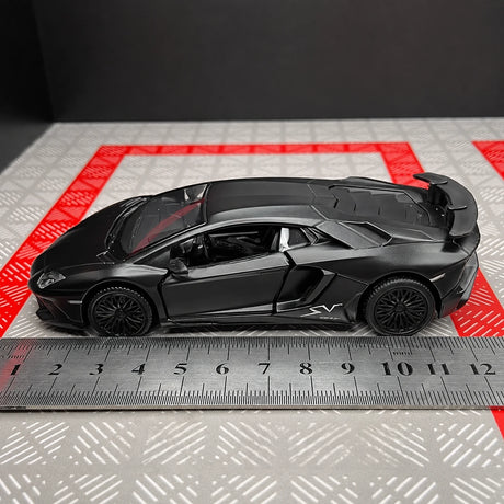 [TOY] 1:36 Lamborghini 2016 Aventador LP750-4 SV Black Model Car Die-Cast