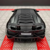 [TOY] 1:36 Lamborghini 2016 Aventador LP750-4 SV Black Model Car Die-Cast