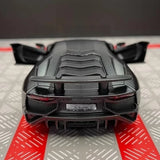 [TOY] 1:36 Lamborghini 2016 Aventador LP750-4 SV Black Model Car Die-Cast
