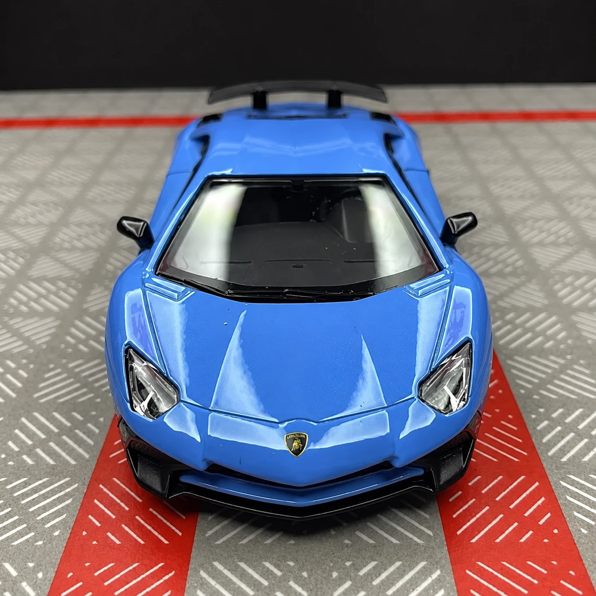 [TOY] 1:36 Lamborghini 2016 Aventador LP750-4 SV Blue Model Car Die-Cast