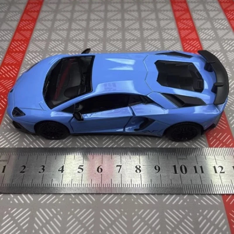 [TOY] 1:36 Lamborghini 2016 Aventador LP750-4 SV Blue Model Car Die-Cast
