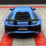 [TOY] 1:36 Lamborghini 2016 Aventador LP750-4 SV Blue Model Car Die-Cast