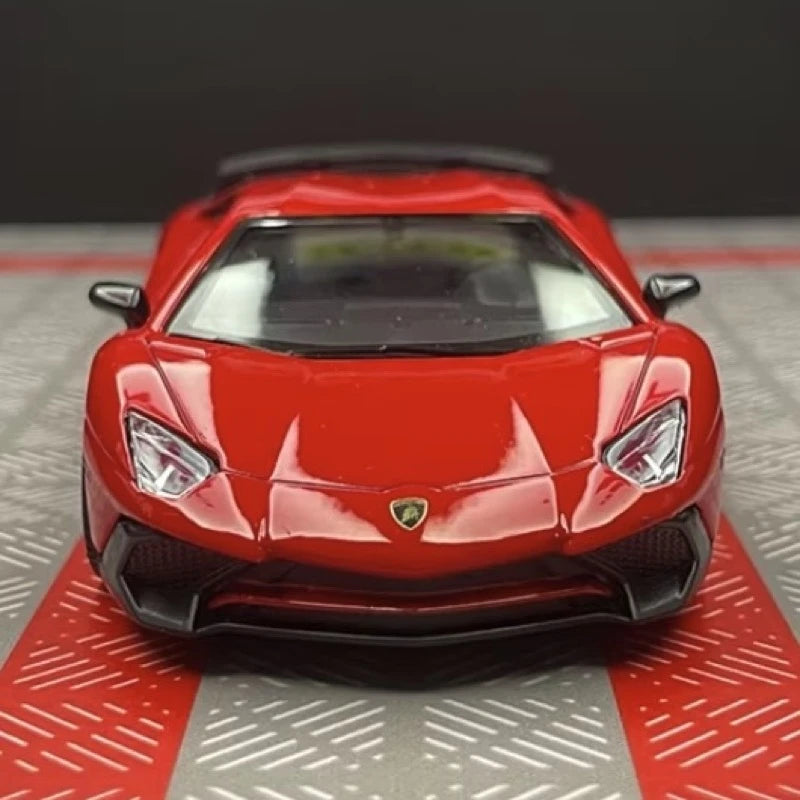 [TOY] 1:36 Lamborghini 2016 Aventador LP750-4 SV Red Model Car Die-Cast