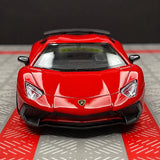 [TOY] 1:36 Lamborghini 2016 Aventador LP750-4 SV Red Model Car Die-Cast