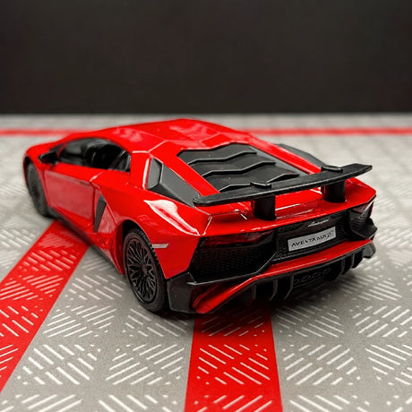 [TOY] 1:36 Lamborghini 2016 Aventador LP750-4 SV Red Model Car Die-Cast