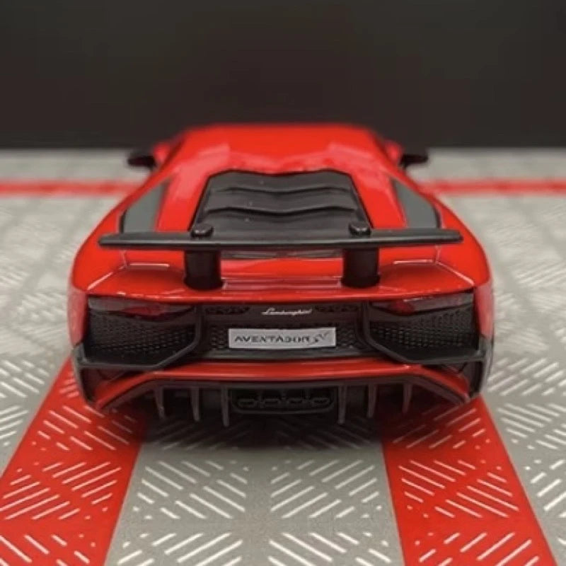 [TOY] 1:36 Lamborghini 2016 Aventador LP750-4 SV Red Model Car Die-Cast