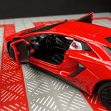 [TOY] 1:36 Lamborghini 2016 Aventador LP750-4 SV Red Model Car Die-Cast