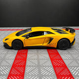 [TOY] 1:36 Lamborghini 2016 Aventador LP750-4 SV Yellow Model Car Die-Cast