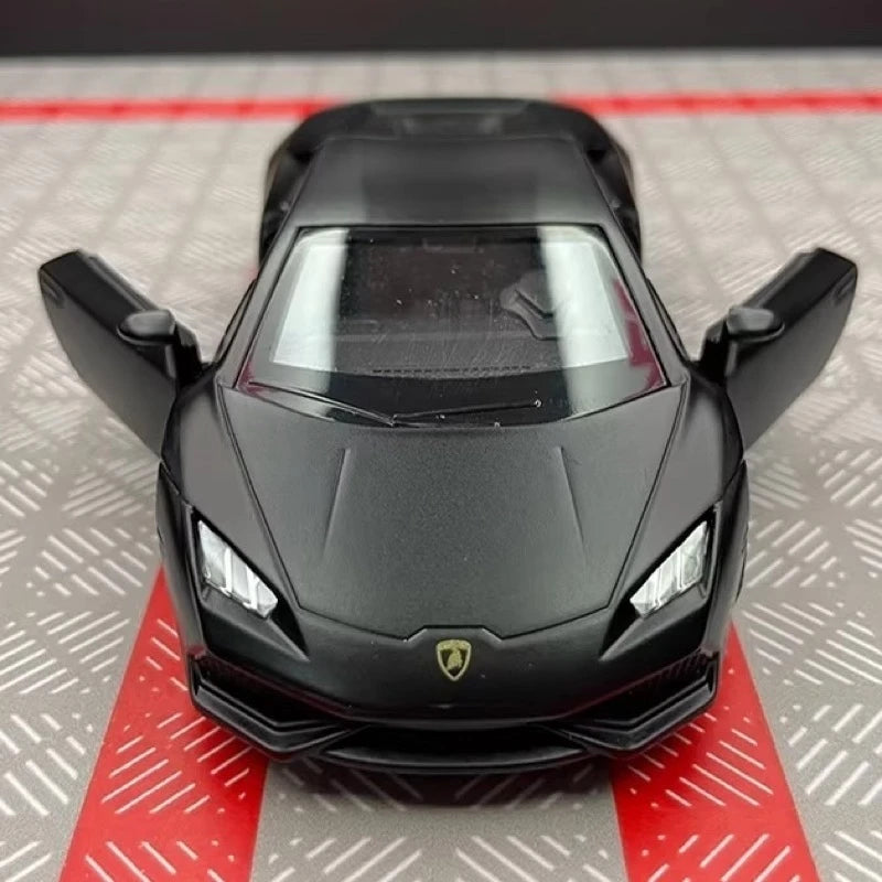 [TOY] 1:36 Lamborghini 2016 Huracan LP610-4 nero modellino di auto Die-Cast