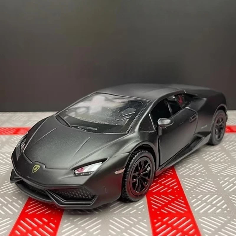 [TOY] 1:36 Lamborghini 2016 Huracan LP610-4 Black Model Car Die-Cast