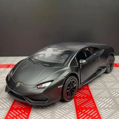 [TOY] 1:36 Lamborghini 2016 Huracan LP610-4 nero modellino di auto Die-Cast