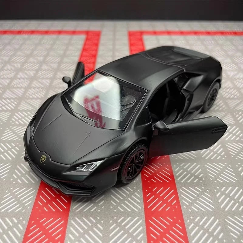 [TOY] 1:36 Lamborghini 2016 Huracan LP610-4 nero modellino di auto Die-Cast