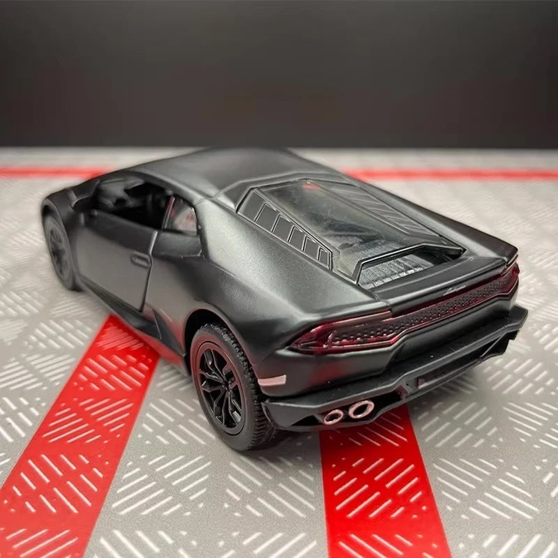 [TOY] 1:36 Lamborghini 2016 Huracan LP610-4 Black Model Car Die-Cast