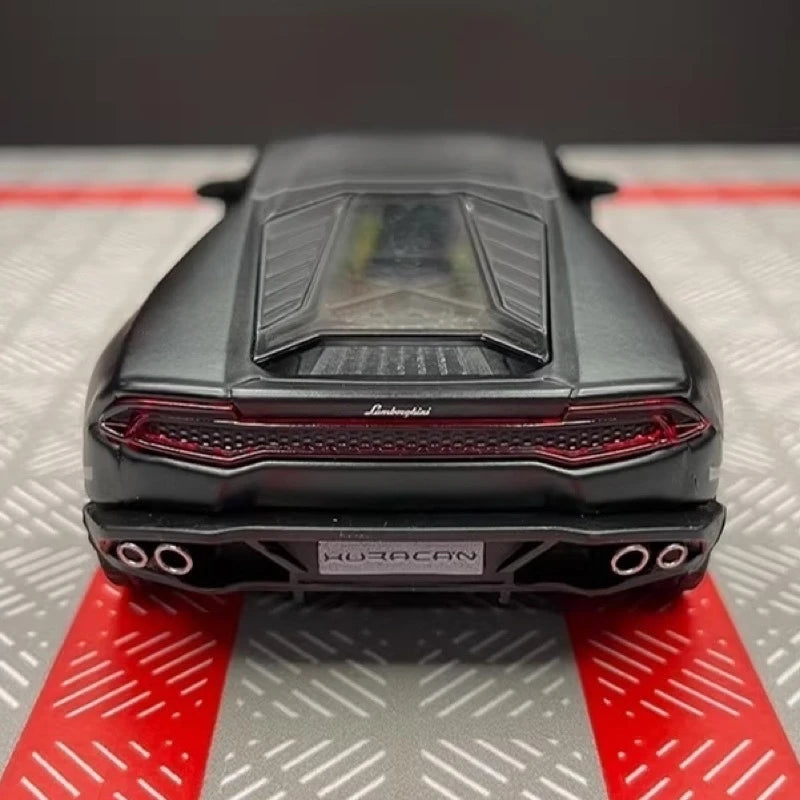 [TOY] 1:36 Lamborghini 2016 Huracan LP610-4 nero modellino di auto Die-Cast