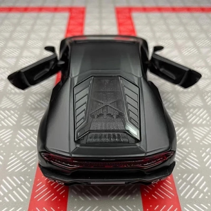[TOY] 1:36 Lamborghini 2016 Huracan LP610-4 Black Model Car Die-Cast