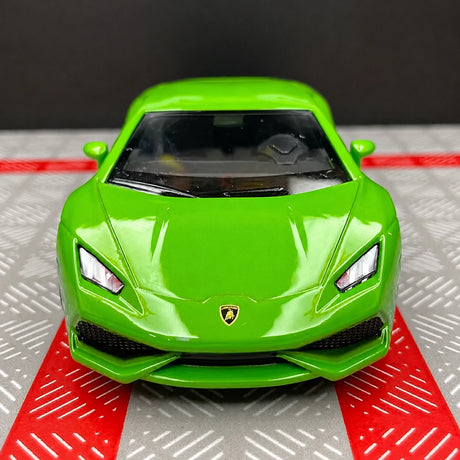 [TOY] 1:36 Lamborghini 2016 Huracan LP610-4 Green Model Car Die-Cast