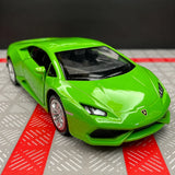 [TOY] 1:36 Lamborghini 2016 Huracan LP610-4 Green Model Car Die-Cast