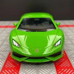 [TOY] 1:36 Lamborghini 2016 Huracan LP610-4 Green Model Car Die-Cast