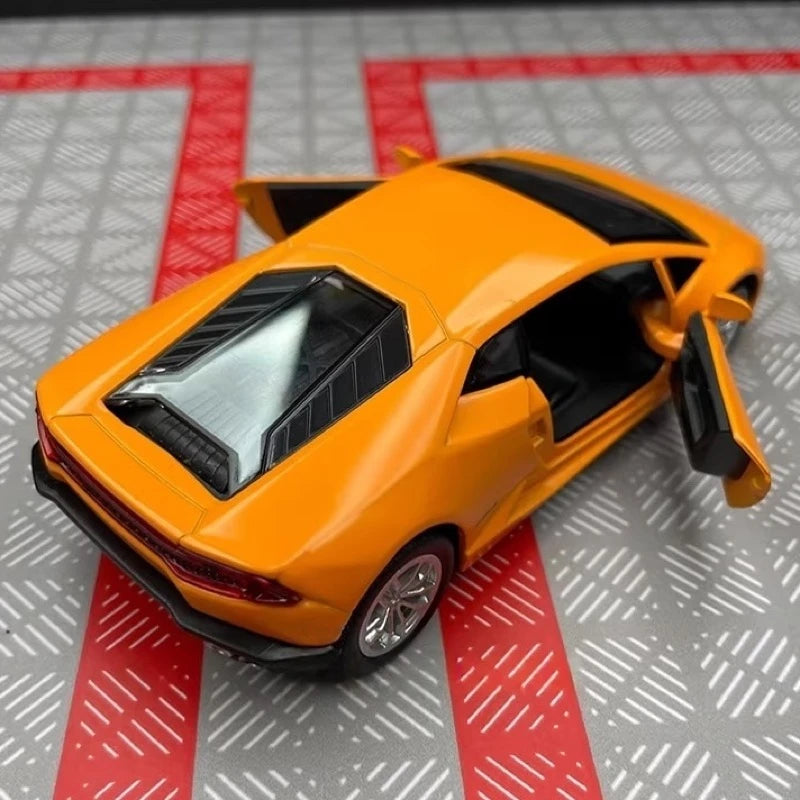 [TOY] 1:36 Lamborghini 2016 Huracan LP610-4 Orange Model Car Die-Cast