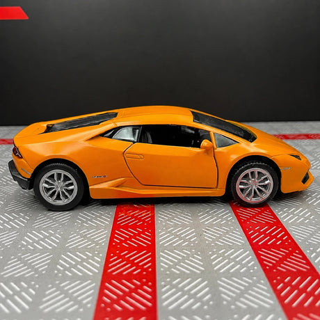 [TOY] 1:36 Lamborghini 2016 Huracan LP610-4 Orange Model Car Die-Cast