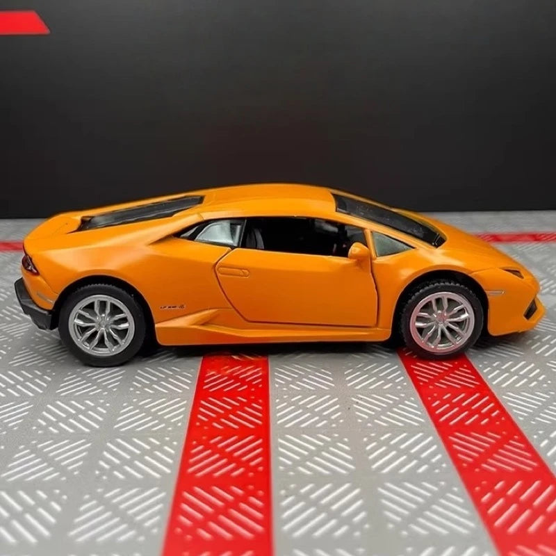 [TOY] 1:36 Lamborghini 2016 Huracan LP610-4 Orange Model Car Die-Cast