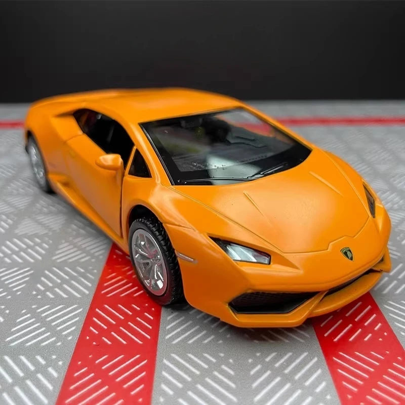 [TOY] 1:36 Lamborghini 2016 Huracan LP610-4 Orange Model Car Die-Cast