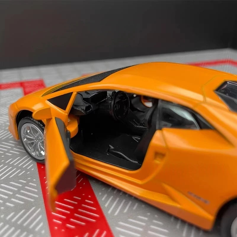 [TOY] 1:36 Lamborghini 2016 Huracan LP610-4 Orange Model Car Die-Cast