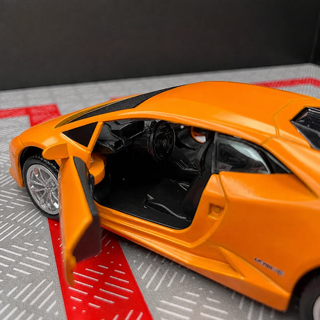 [TOY] 1:36 Lamborghini 2016 Huracan LP610-4 Orange Model Car Die-Cast