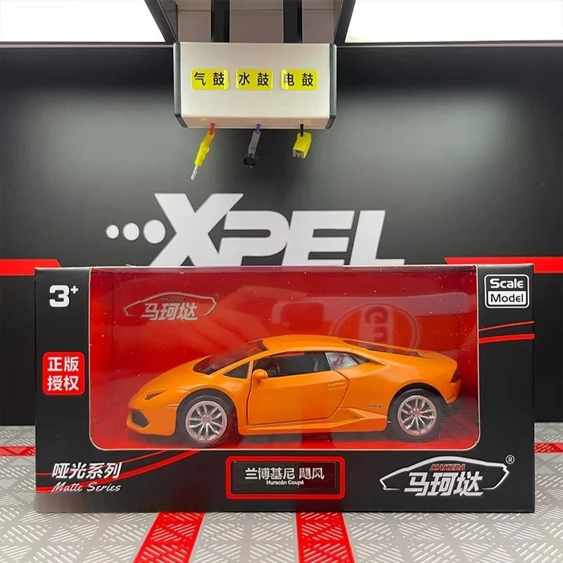 [TOY] 1:36 Lamborghini 2016 Huracan LP610-4 Orange Model Car Die-Cast
