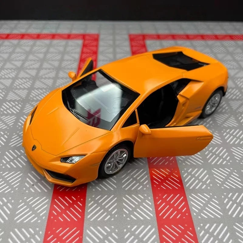 [TOY] 1:36 Lamborghini 2016 Huracan LP610-4 Orange Model Car Die-Cast