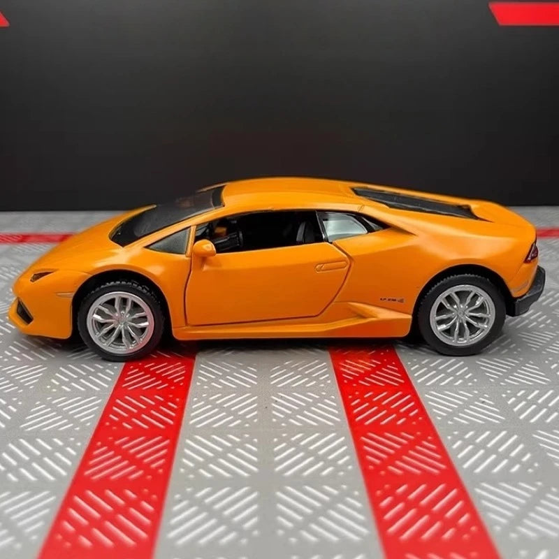 [TOY] 1:36 Lamborghini 2016 Huracan LP610-4 Orange Model Car Die-Cast