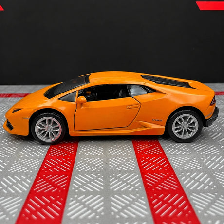 [TOY] 1:36 Lamborghini 2016 Huracan LP610-4 Orange Model Car Die-Cast