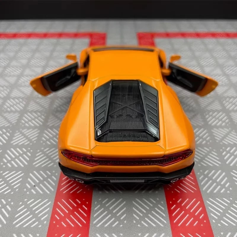 [TOY] 1:36 Lamborghini 2016 Huracan LP610-4 Orange Model Car Die-Cast