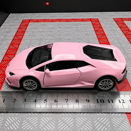 [TOY] 1:36 Lamborghini 2016 Huracan LP610-4 Pink Model Car Die-Cast