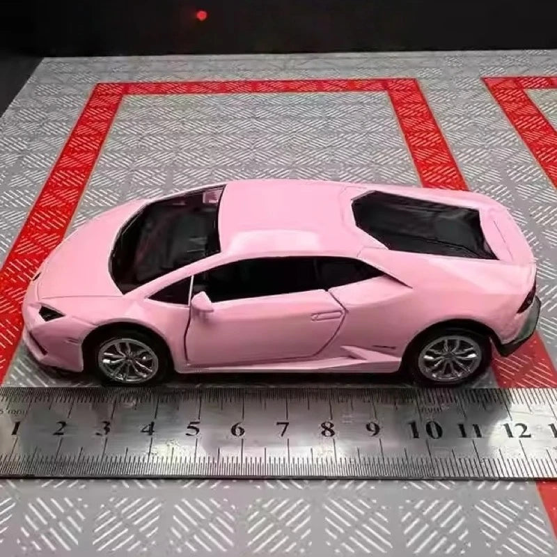 [TOY] 1:36 Lamborghini 2016 Huracan LP610-4 Pink Model Car Die-Cast