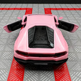 Lamborghini 2016 Huracan LP610-4 rosa 1:36 – modelo de exposição em metal fundido