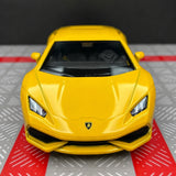 [TOY] 1:36 Lamborghini 2016 Huracan LP610-4 Yellow Model Car Die-Cast