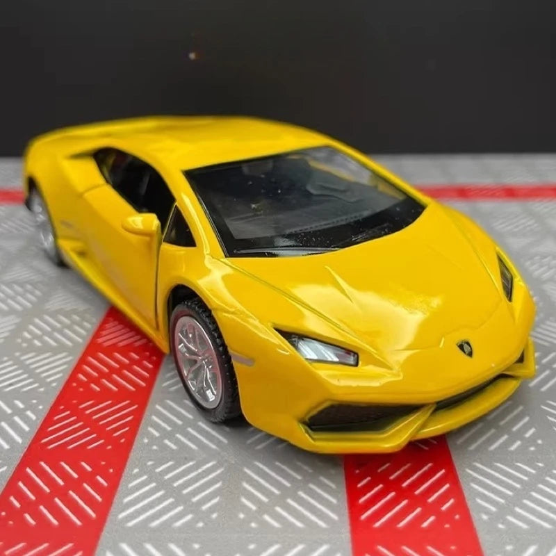 [TOY] 1:36 Lamborghini 2016 Huracan LP610-4 Yellow Model Car Die-Cast