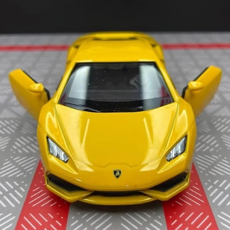 [TOY] 1:36 Lamborghini 2016 Huracan LP610-4 Yellow Model Car Die-Cast