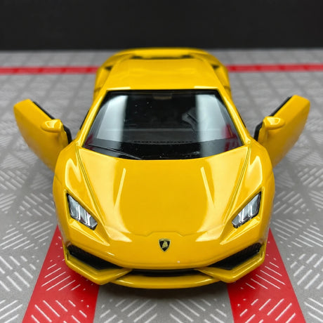 [TOY] 1:36 Lamborghini 2016 Huracan LP610-4 Yellow Model Car Die-Cast