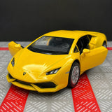 [TOY] 1:36 Lamborghini 2016 Huracan LP610-4 Yellow Model Car Die-Cast