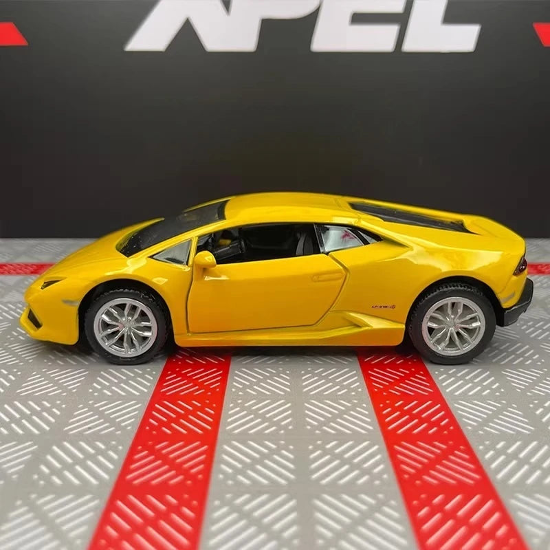 [TOY] 1:36 Lamborghini 2016 Huracan LP610-4 Yellow Model Car Die-Cast