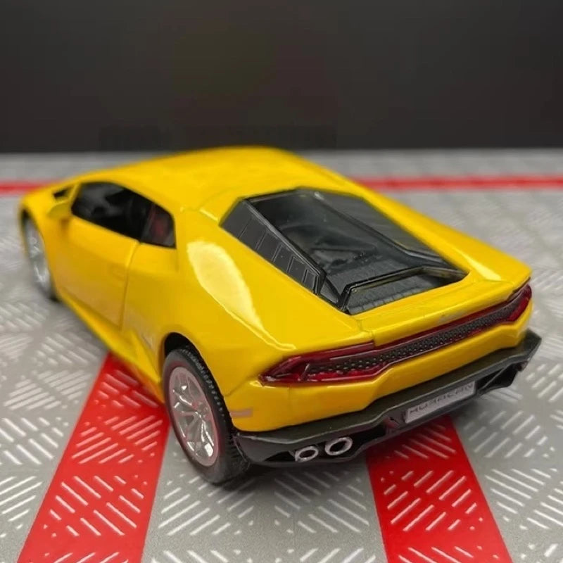 [TOY] 1:36 Lamborghini 2016 Huracan LP610-4 Yellow Model Car Die-Cast