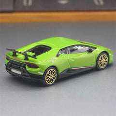 [TOY] 1:36 Lamborghini 2017 Huracan LP640-4 Performante Green Model Car Die-Cast