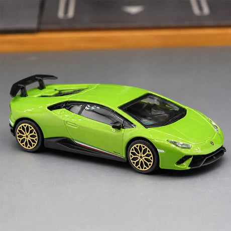 [TOY] 1:36 Lamborghini 2017 Huracan LP640-4 Performante Green Model Car Die-Cast